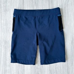 Athleta Navy Blue Biker Shorts